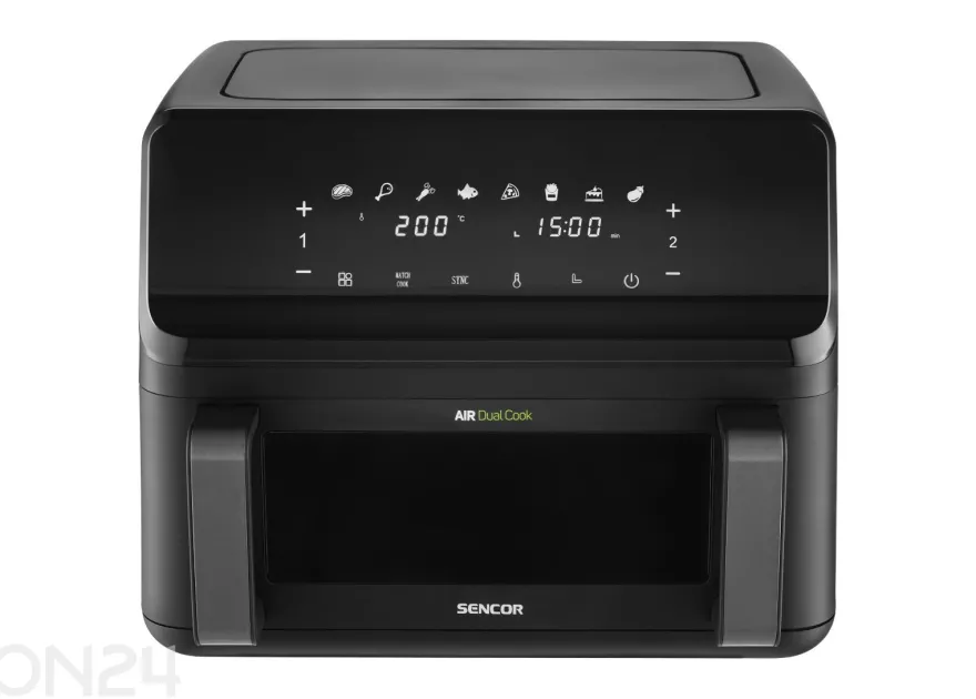 Kuumailmapaisturi Sencor SFR9650BK, 2 × 4,5 L