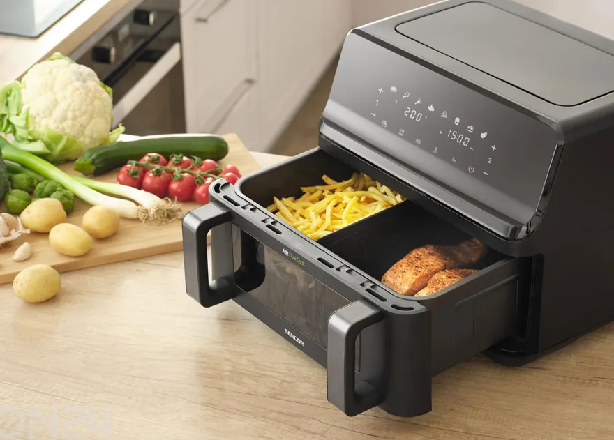 Kuumailmapaisturi Sencor SFR9650BK, 2 × 4,5 L