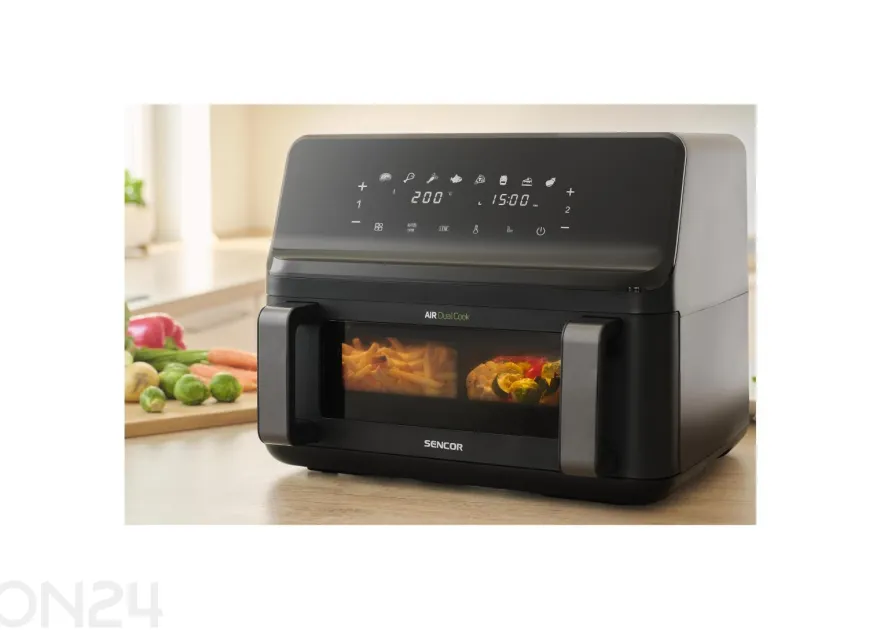 Kuumailmapaisturi Sencor SFR9650BK, 2 × 4,5 L