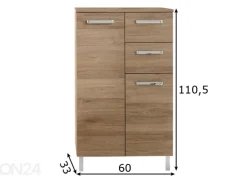 Kylpyhuoneen alakaappi 313