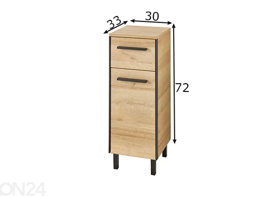Kylpyhuoneen alakaappi 395