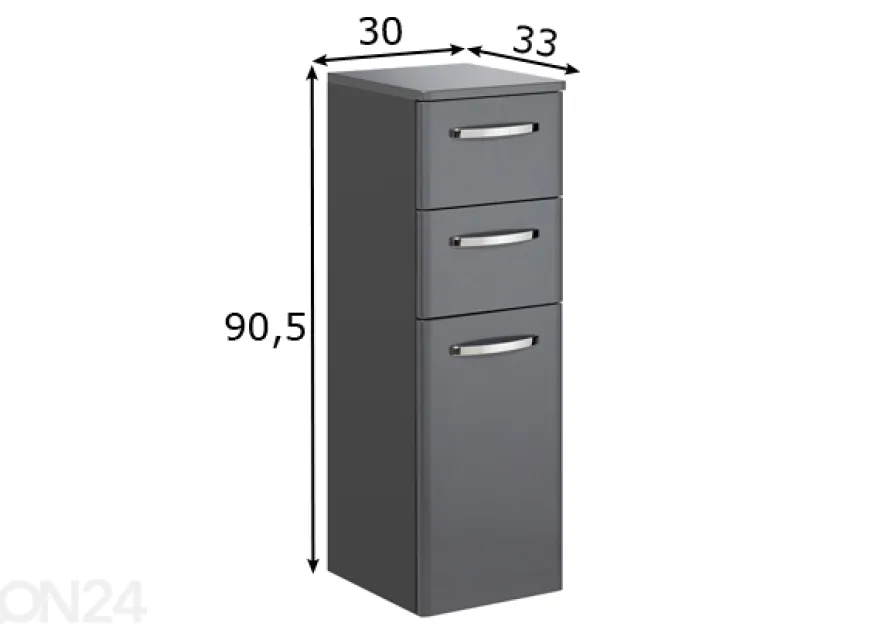 Kylpyhuoneen alakaappi 327