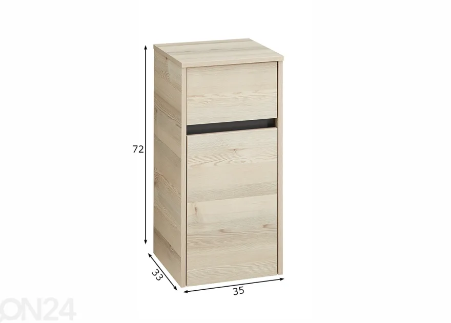 Kylpyhuoneen alakaappi 393
