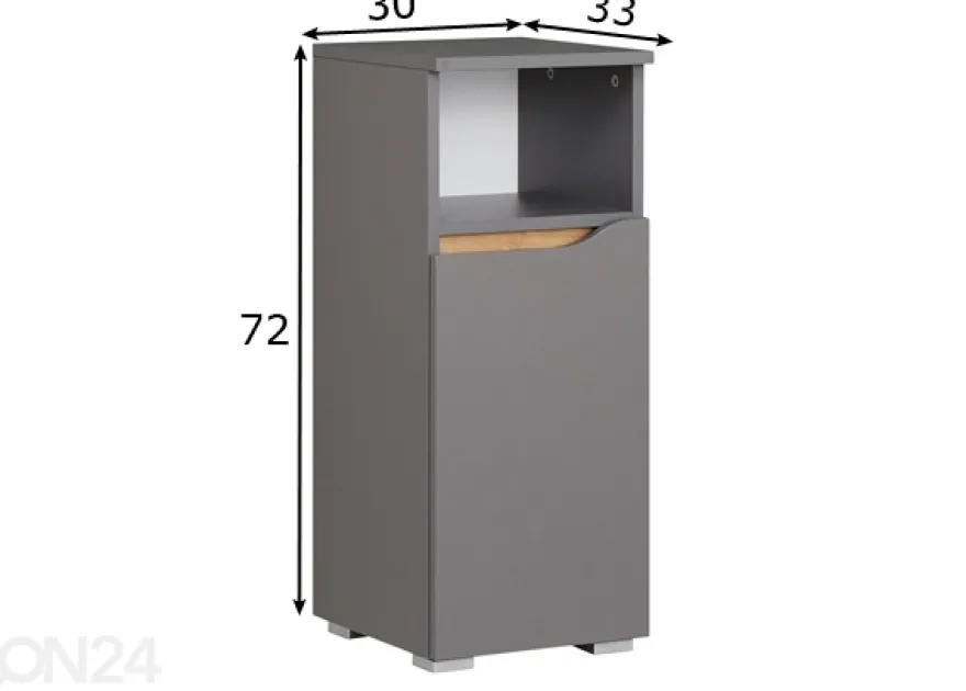 Kylpyhuoneen alakaappi 357