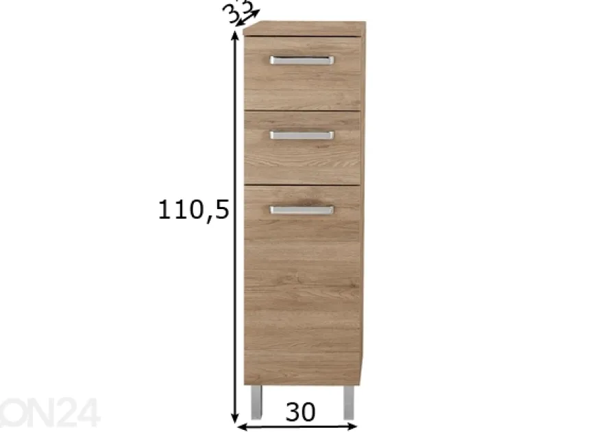 Kylpyhuoneen alakaappi 313