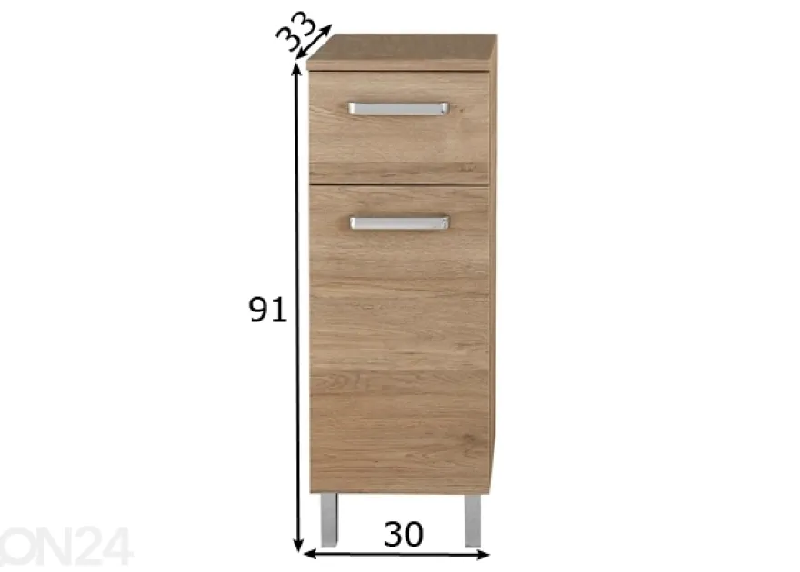 Kylpyhuoneen alakaappi 313