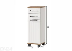 Kylpyhuoneen alakaappi Jelda 30 cm