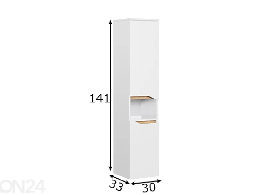 Kylpyhuoneen kaappi 857