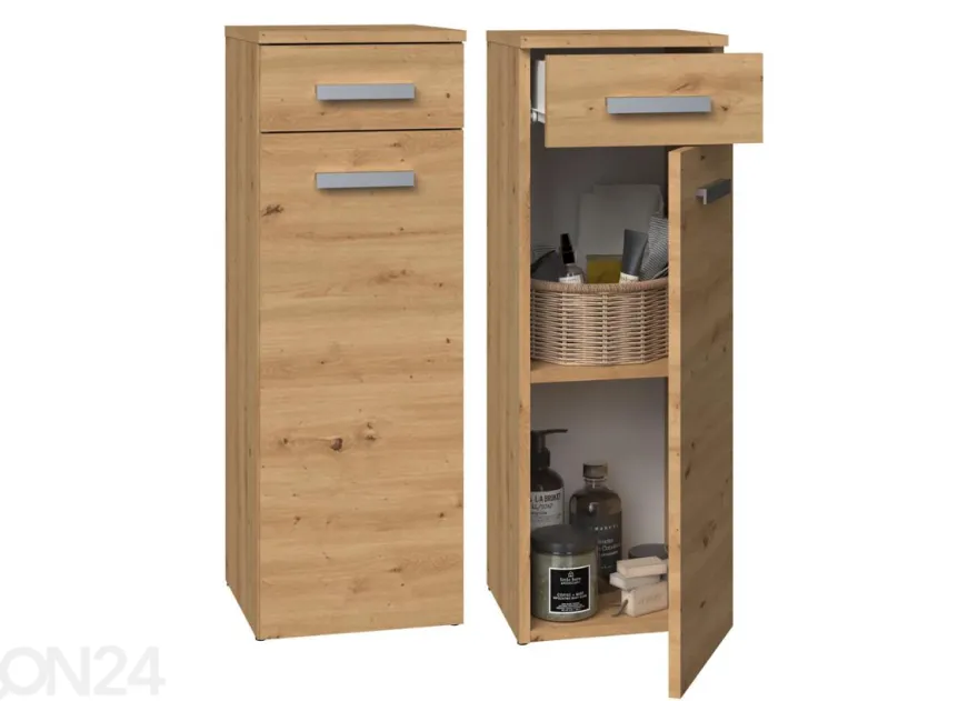 Kylpyhuoneen kaappi 30 cm