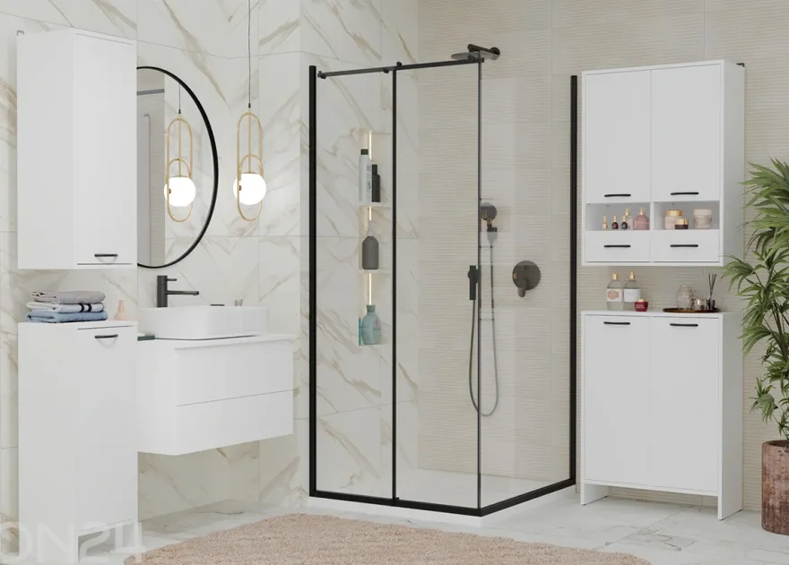 Kylpyhuoneen kaappi seinälle Nina