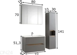 Kylpyhuoneen kalusteet 357