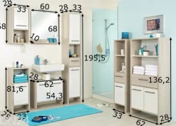 Kylpyhuoneen kalusteet 350