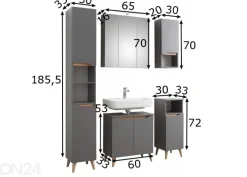 Kylpyhuoneen kalusteet 357