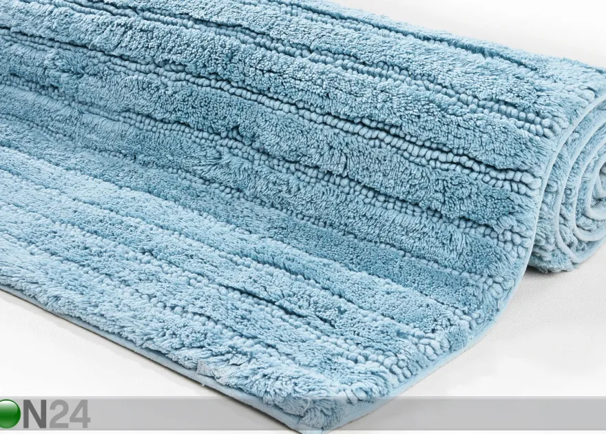 Kylpyhuoneen matto Cotton Stripe 70x120 cm