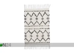 Kylpyhuoneen matto Ethno Bath Zigzag 70x160 cm