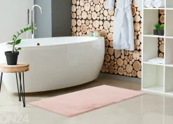Kylpyhuoneen matto Heaven Powder Pink 40x60 cm