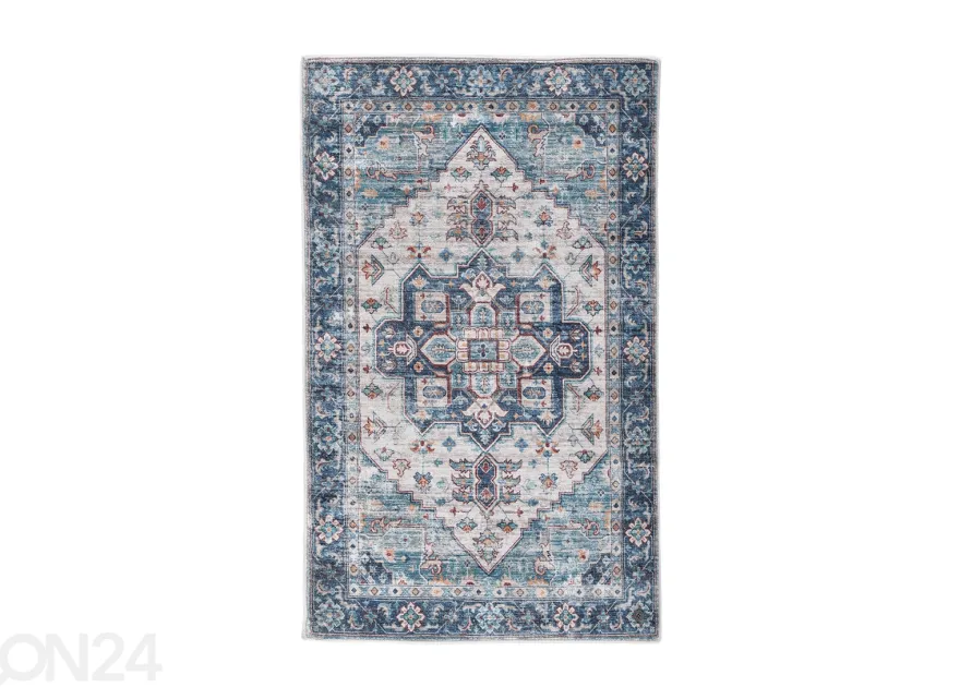Kylpyhuoneen matto Tom Tailor Oriental Bath 60x100 cm, turkoosi