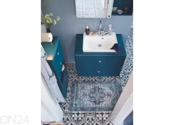 Kylpyhuoneen matto Tom Tailor Oriental Bath 60x100 cm, turkoosi