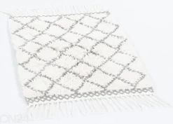 Kylpyhuoneen matto Tom Tailor Ethno Bath Ben 60x100 cm, valkoinen/kirjava