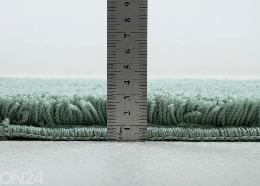 Kylpyhuoneen matto Tom Tailor Cozy Bath Uni 50x60 cm, mintunvihreä