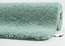 Kylpyhuoneen matto Tom Tailor Cozy Bath Uni 50x60 cm, mintunvihreä
