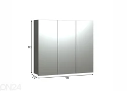 Kylpyhuoneen seinäkaappi Pure Bliss 90 cm