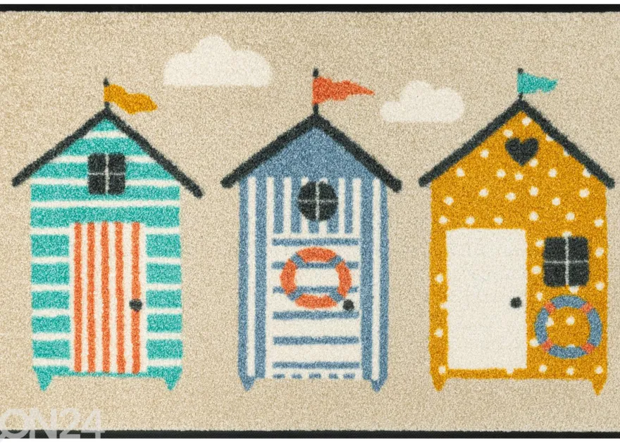 Kynnysmatto Beachhut 50x75 cm