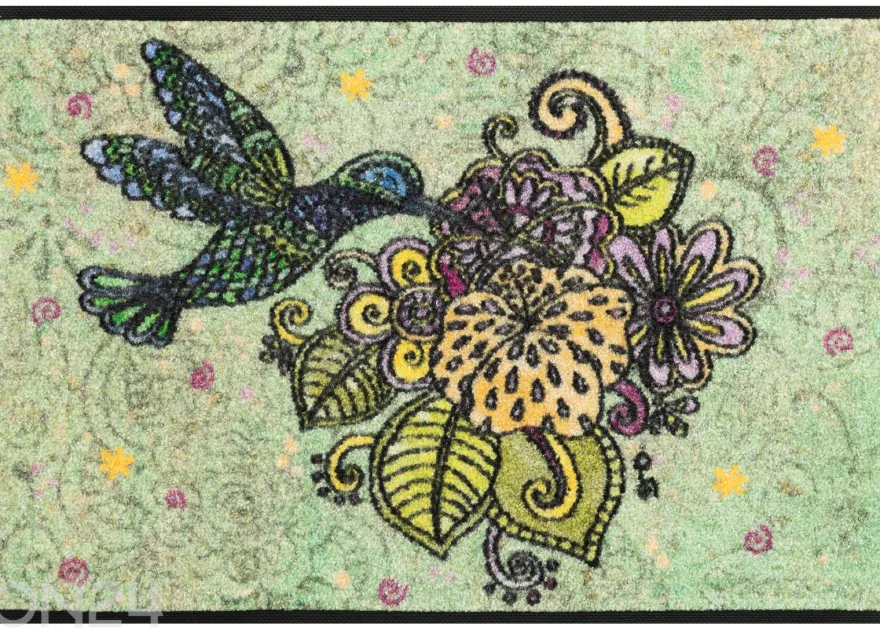Kynnysmatto Blütentanz. 40x60 cm