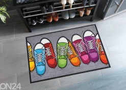 Kynnysmatto Bunte Turnschuhe 50x75 cm