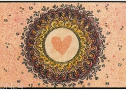 Kynnysmatto Circle of Love, 50x75 cm