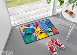 Kynnysmatto Doggies 50x75 cm