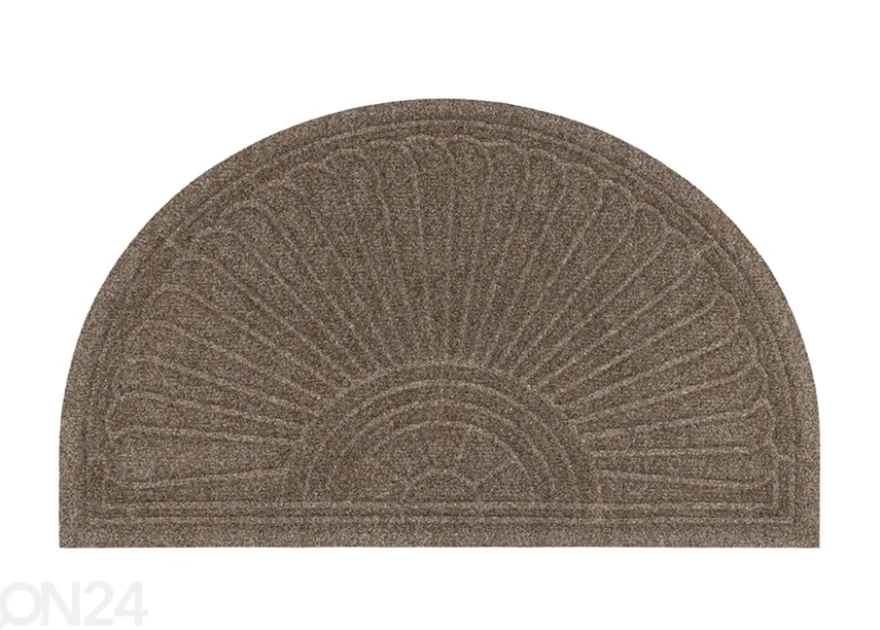 Kynnysmatto Dune Halfmoon taupe 85x55 cm