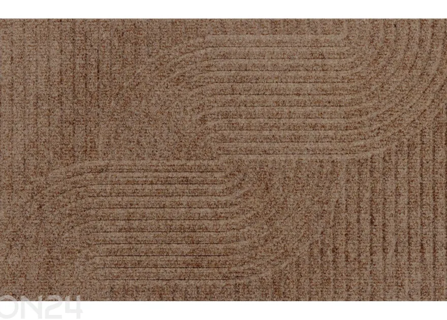 Kynnysmatto Dune Loop taupe, 45x75 cm