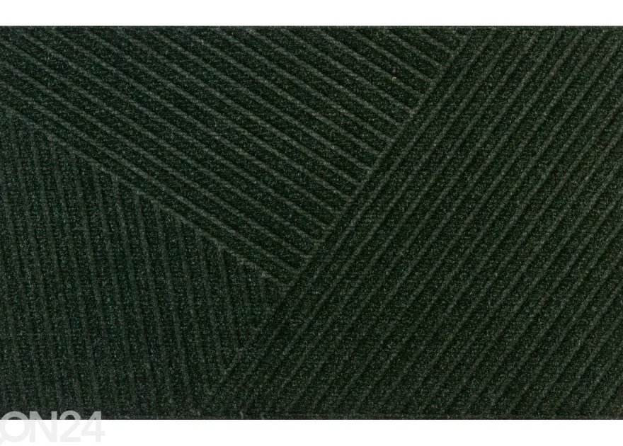 Kynnysmatto Dune Stripes midnight green 45x75 cm