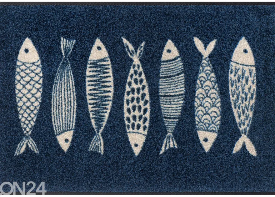 Kynnysmatto Fish Tango 50x75 cm