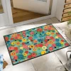 Kynnysmatto Flower Power 50x75 cm