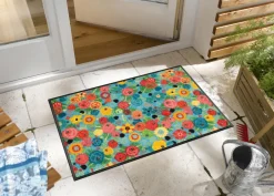 Kynnysmatto Flower Power 50x75 cm
