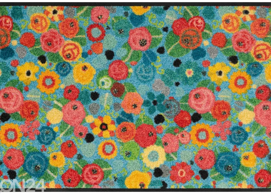 Kynnysmatto Flower Power 50x75 cm