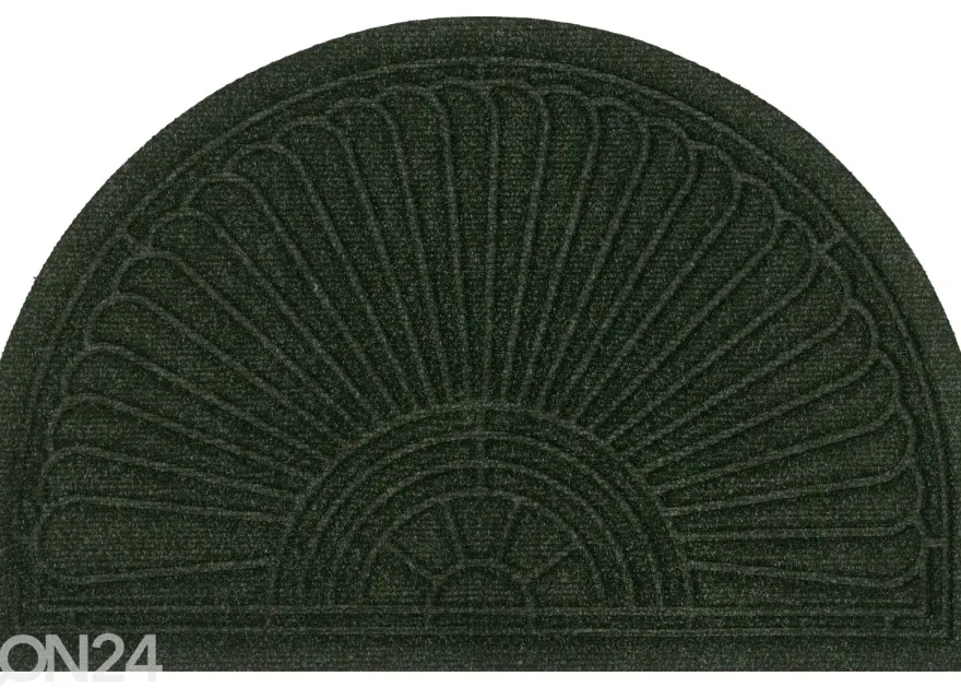 Kynnysmatto Halfmoon midnight green 85x55 cm