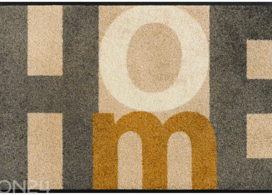 Kynnysmatto Home Letters, 50x75 cm