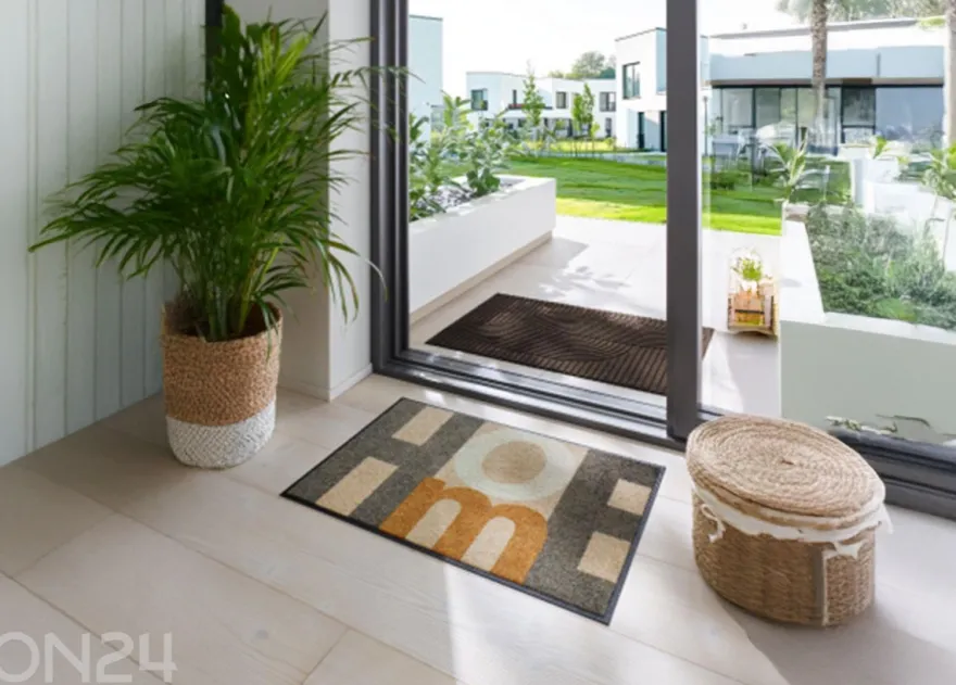 Kynnysmatto Home Letters, 50x75 cm