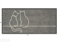 Kynnysmatto Lovetails 35x75 cm