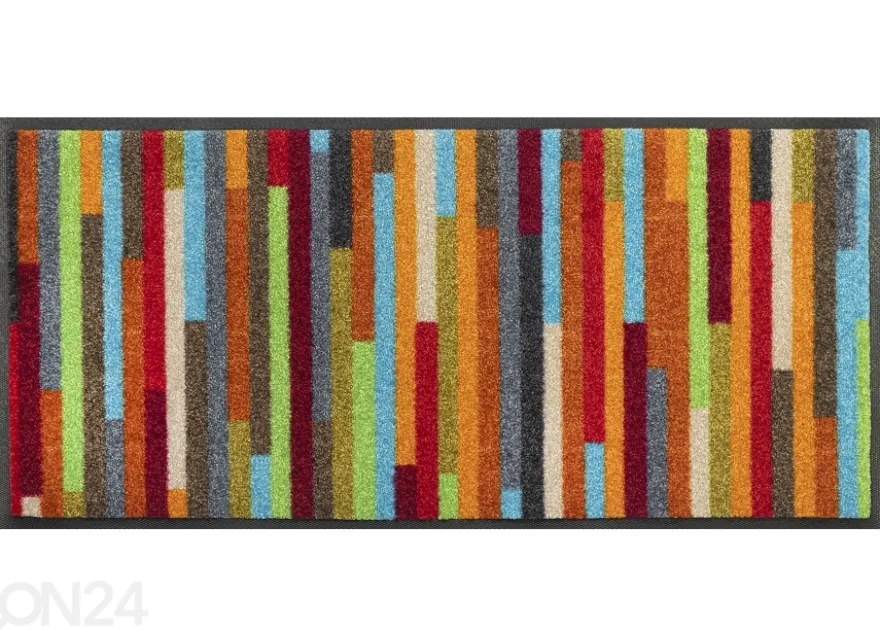 Kynnysmatto Mikado Stripes 35x75 cm