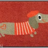 Kynnysmatto Monsieur Chien, 50x75 cm