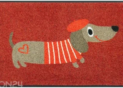 Kynnysmatto Monsieur Chien, 50x75 cm