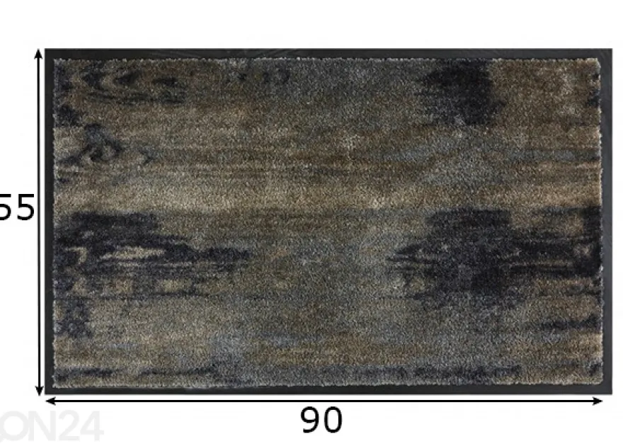 Kynnysmatto Mystery 55x90 cm