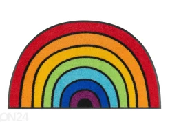 Kynnysmatto Round Rainbow 50x85 cm