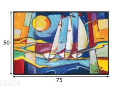 Kynnysmatto Sailing home 50x75 cm