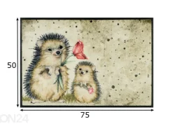 Kynnysmatto Spike 50x75 cm