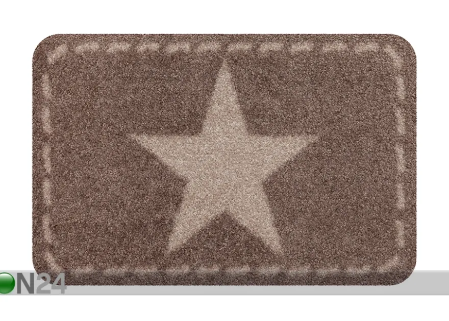 Kynnysmatto Star 25x39 cm